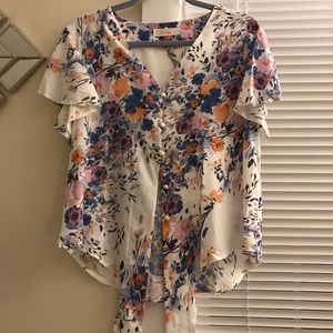 Large Floral Blouse